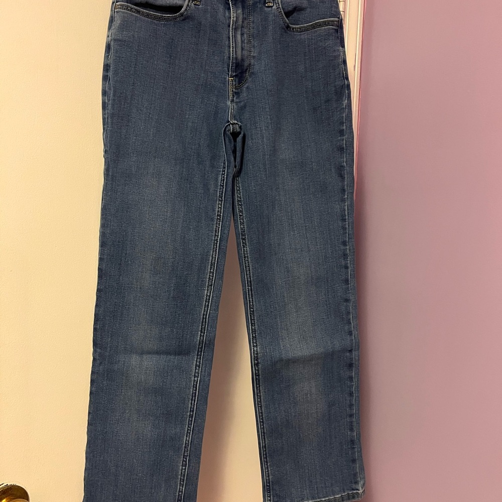 Wrangler Women's Straight Leg Blue Jeans